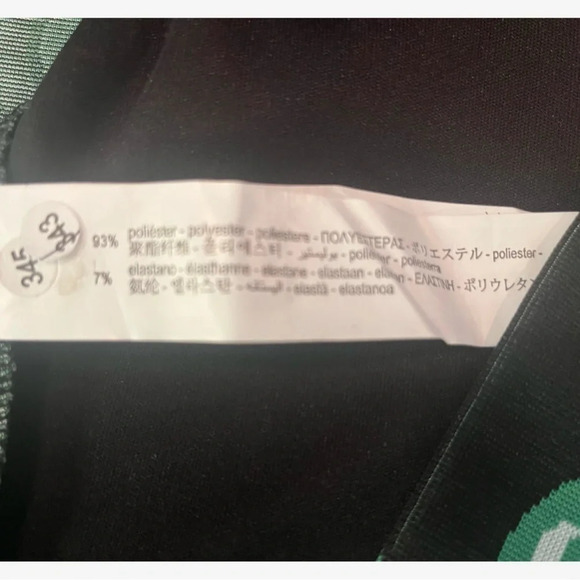 Zara JACQUARD Asymmetrical Long Sleeve Top Size Small - Picture 14 of 14